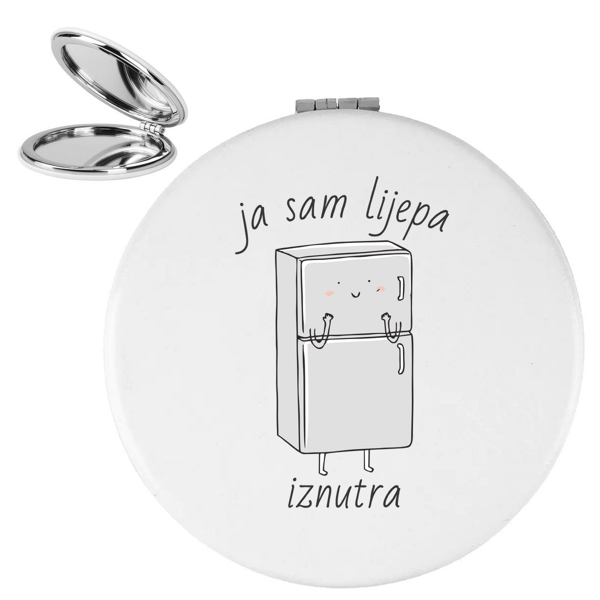 Ja sam lijepa iznutra - Ogledalce – prikaz izdelka