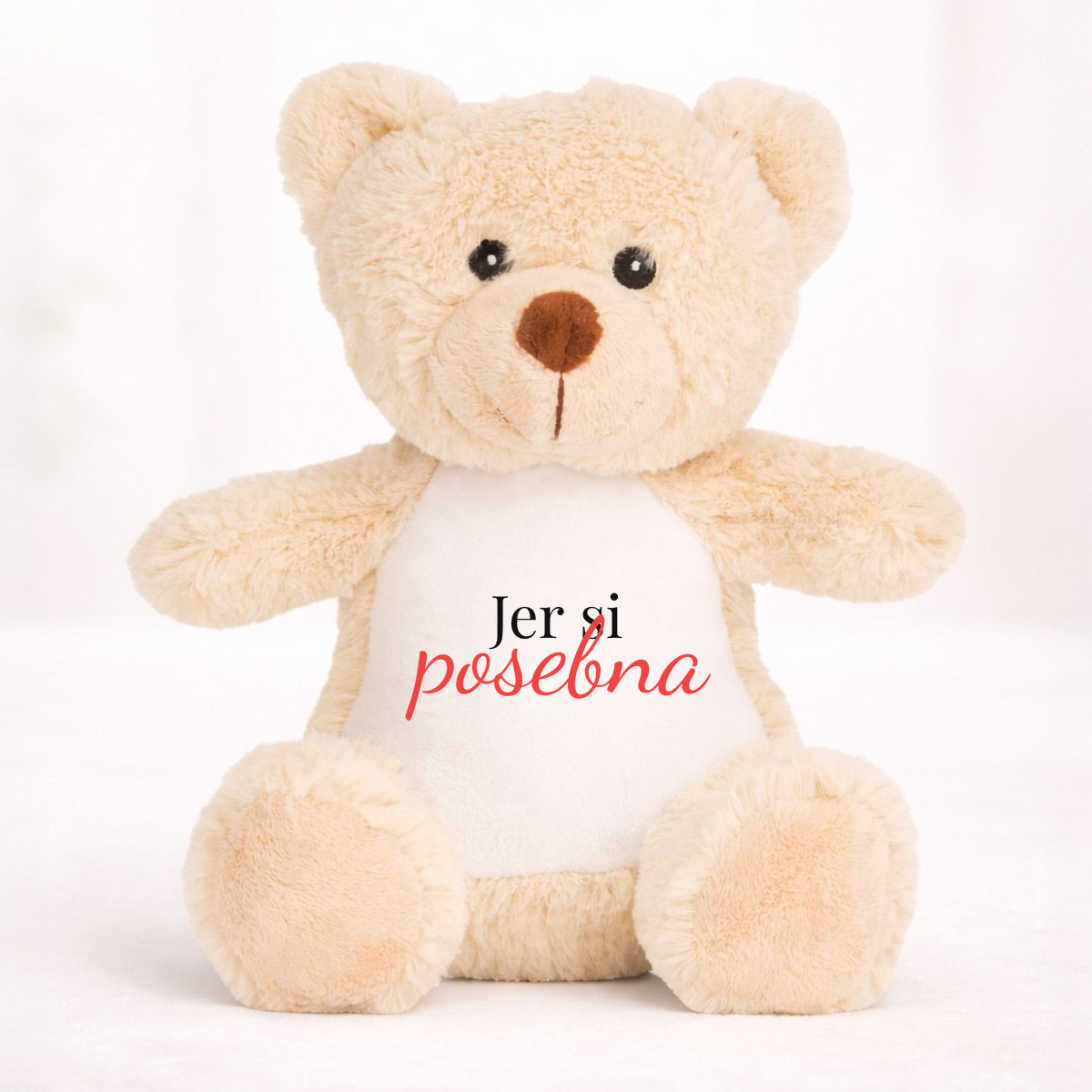 Jer si posebna - Plišana igračka - Medo – prikaz izdelka