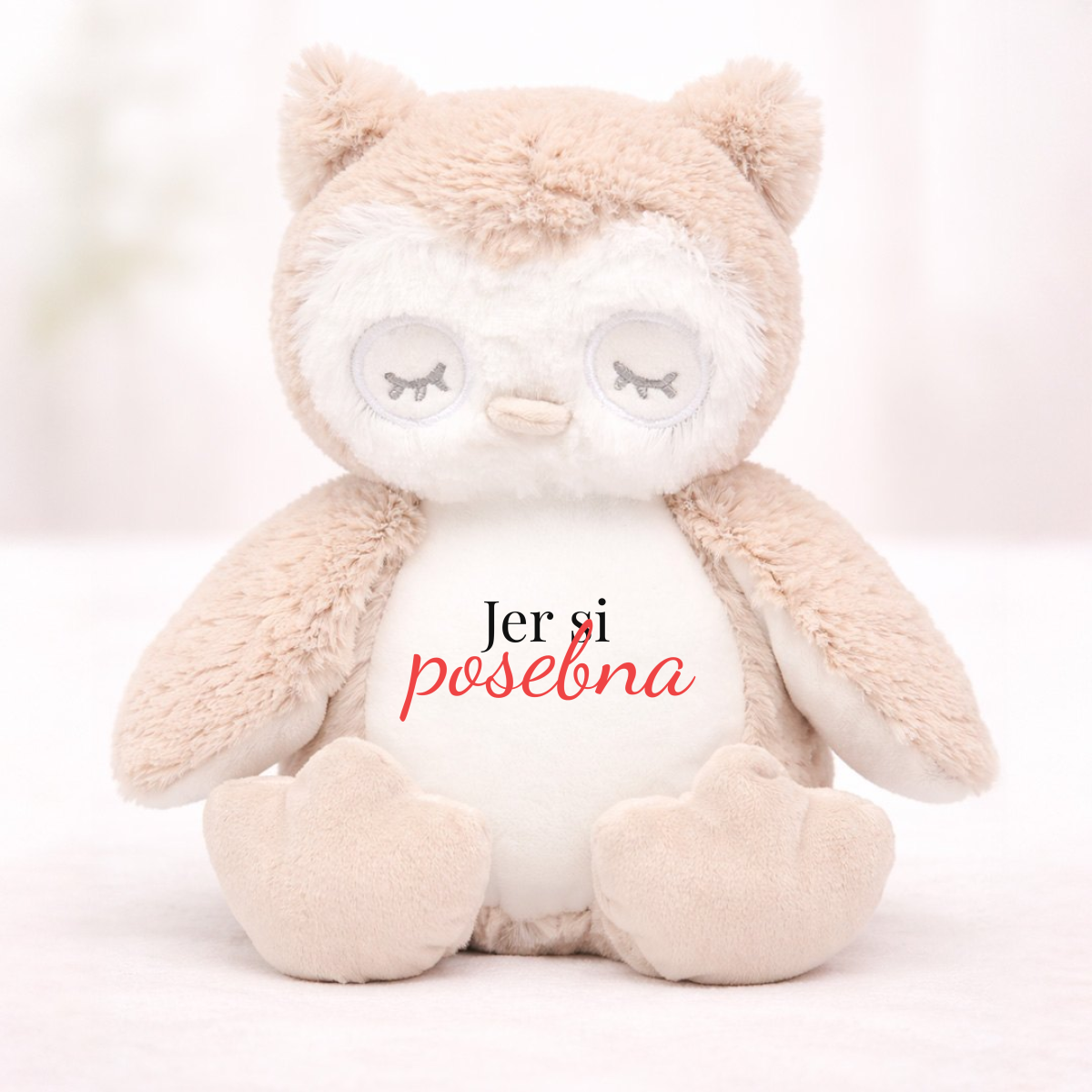 Jer si posebna - Plišana igračka - Sova – prikaz proizvoda
