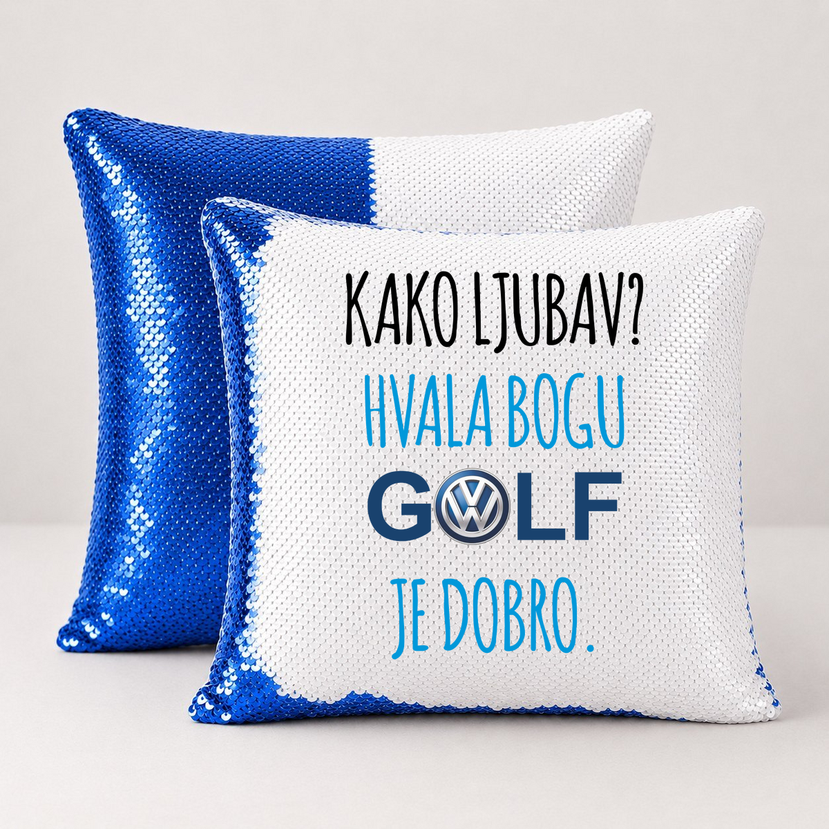 Kako ljubav? Hvala bogu GOLF je dobro #2 - Jastuk magični – prikaz izdelka