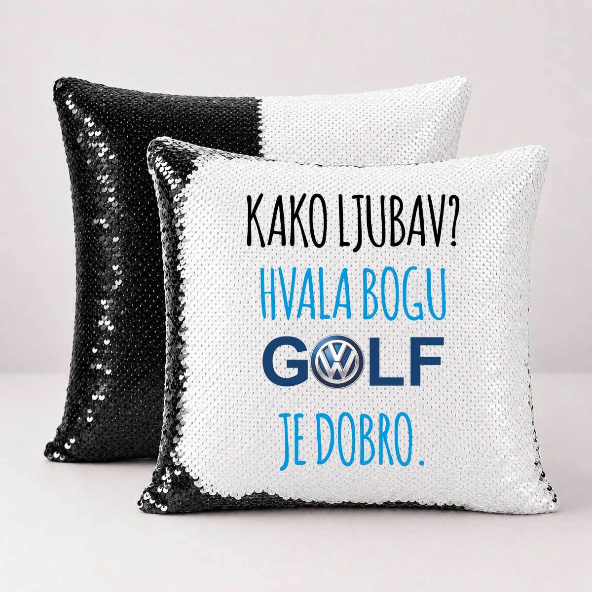 Kako ljubav? Hvala bogu GOLF je dobro #2 - Jastuk magični – prikaz izdelka
