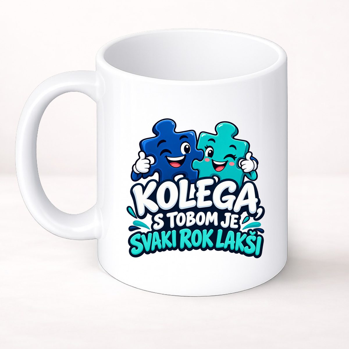 Kolega, s tobom je svaki rok lakši - Šolja Classic – prikaz izdelka
