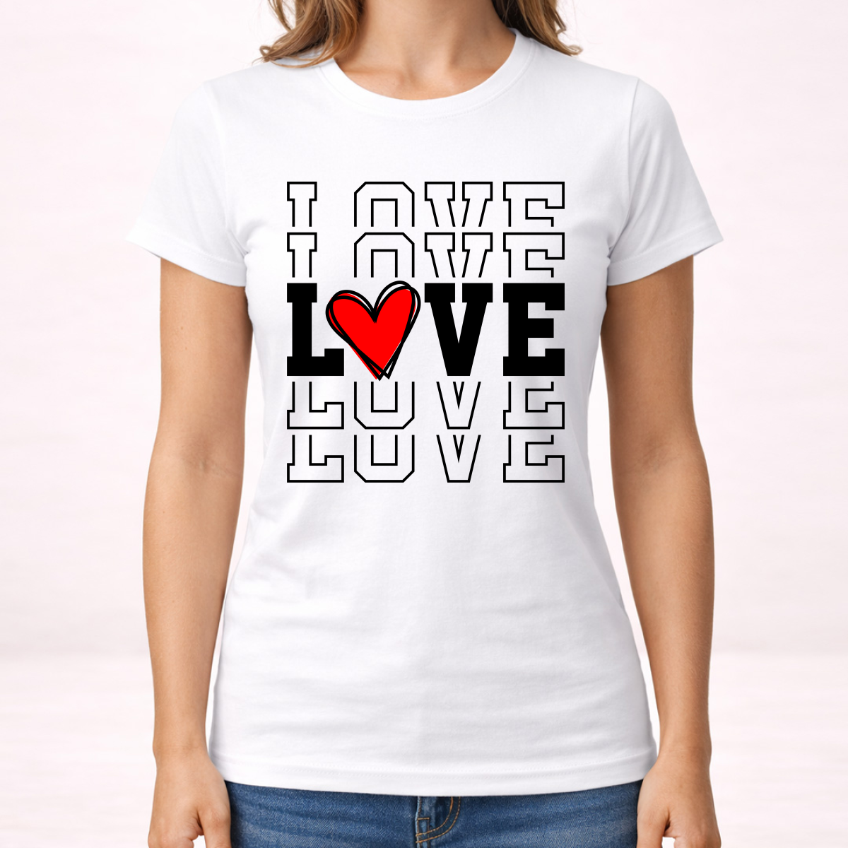 Love - Majica - Ženska – prikaz proizvoda