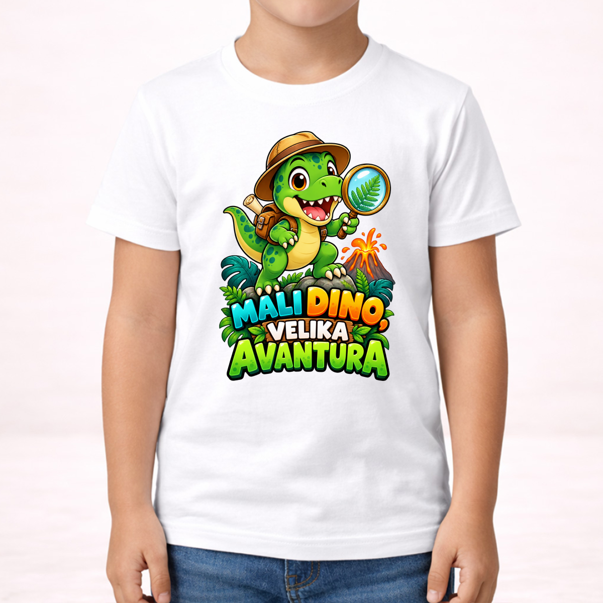Mali dino, velika avantura - Majica - Dječija – prikaz proizvoda