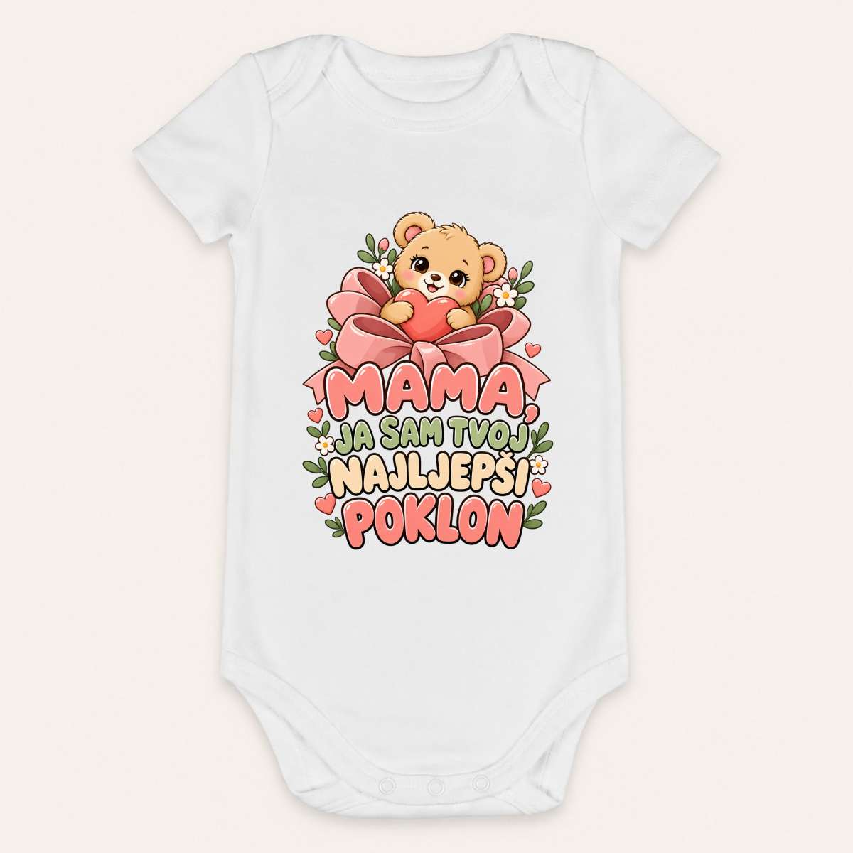 Mama, ja sam tvoj najljepši poklon - Bebi bodi – prikaz proizvoda