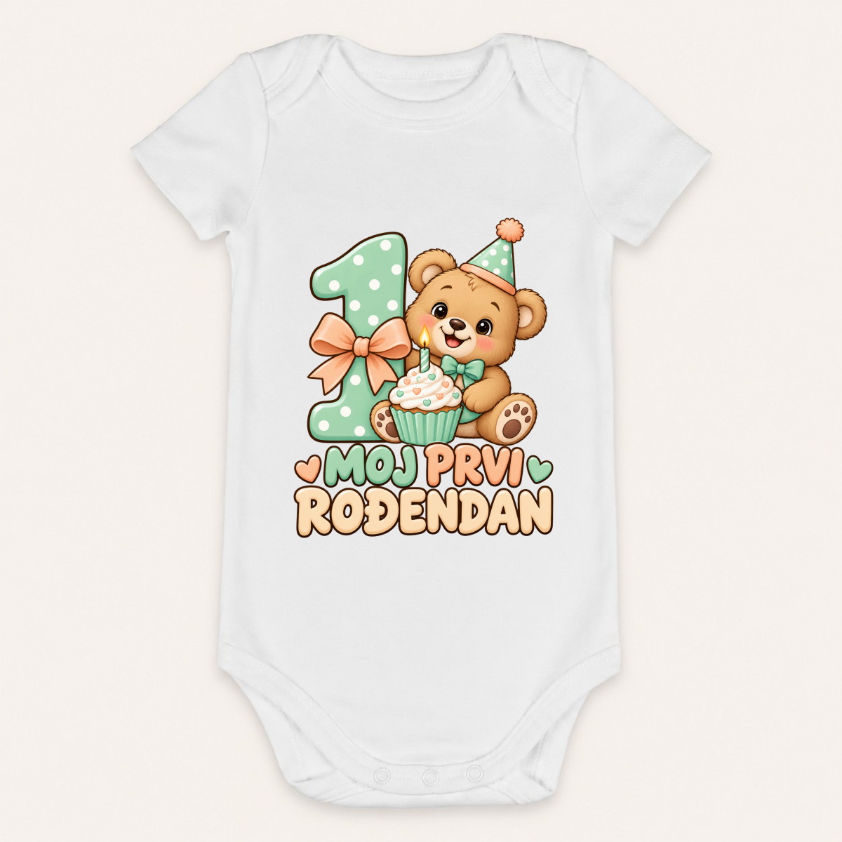 Moj prvi rođendan - Bebi bodi – prikaz proizvoda