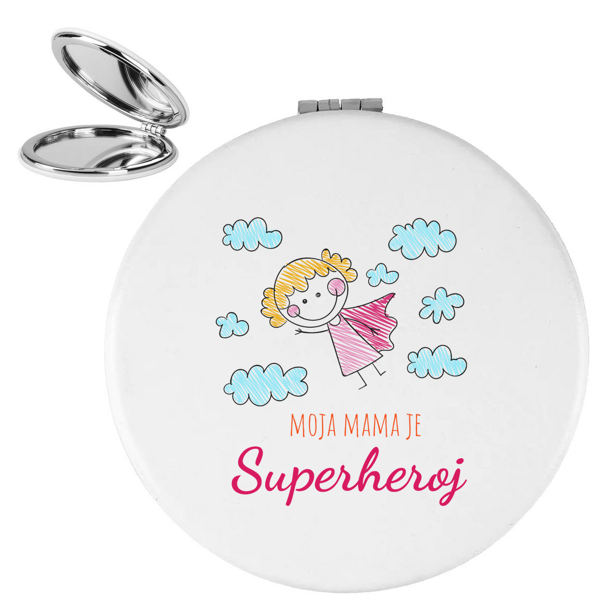 Moja mama je superheroj - Ogledalce – prikaz izdelka