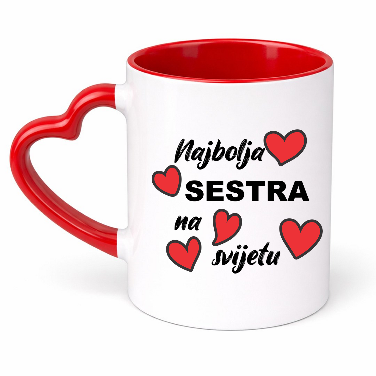 Najbolja sestra na svijetu 2 - Šolja Srce – prikaz izdelka
