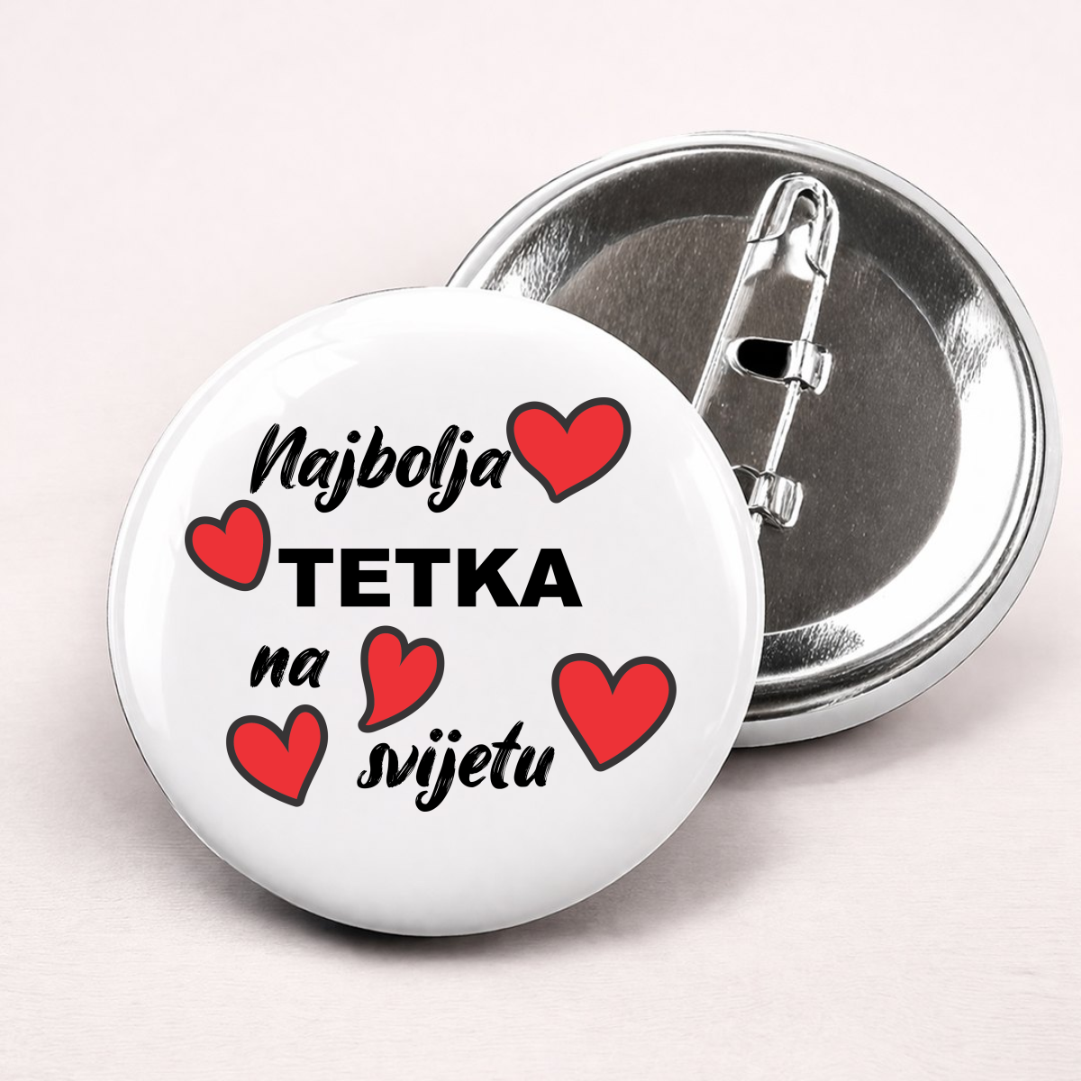 Najbolja tetka na svijetu 2 - Bedževi – prikaz proizvoda