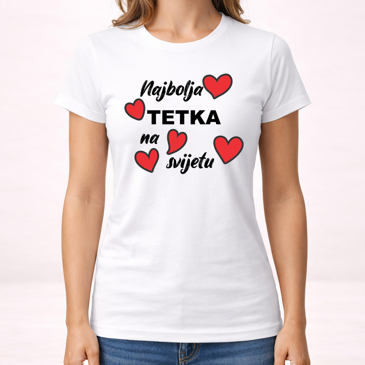 Najbolja tetka na svijetu 2 - Majica - Ženska – prikaz proizvoda