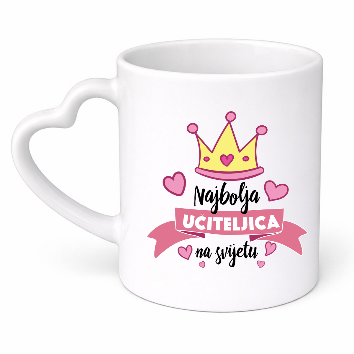 Najbolja uciteljica - Šolja srce – prikaz proizvoda