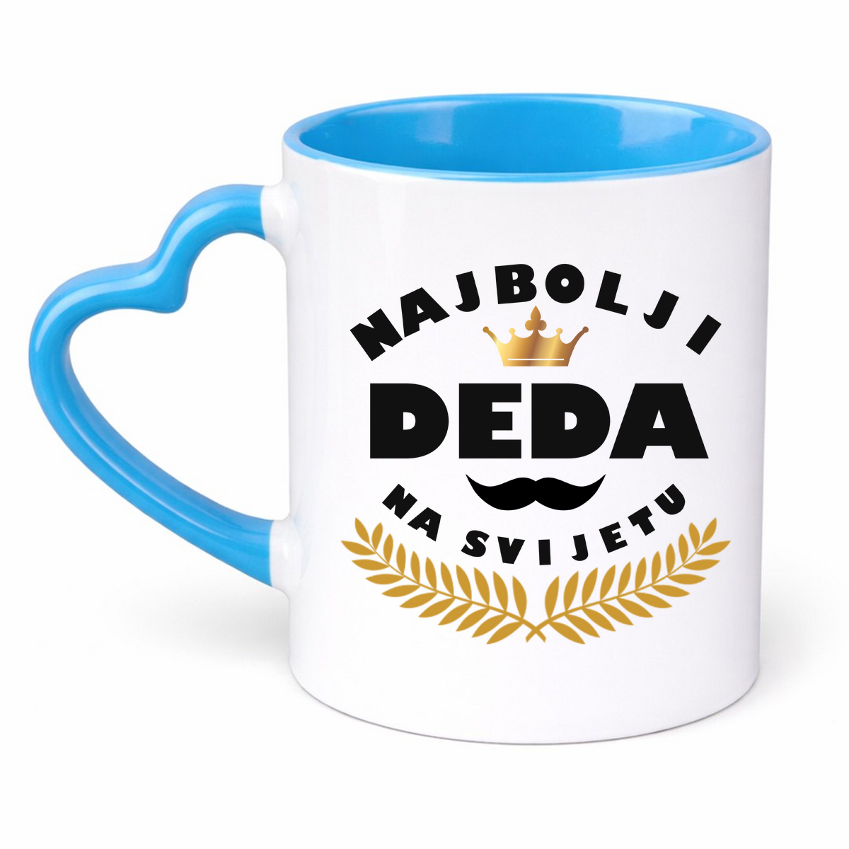 Najbolji deda na svijetu - Šolja Srce – prikaz proizvoda