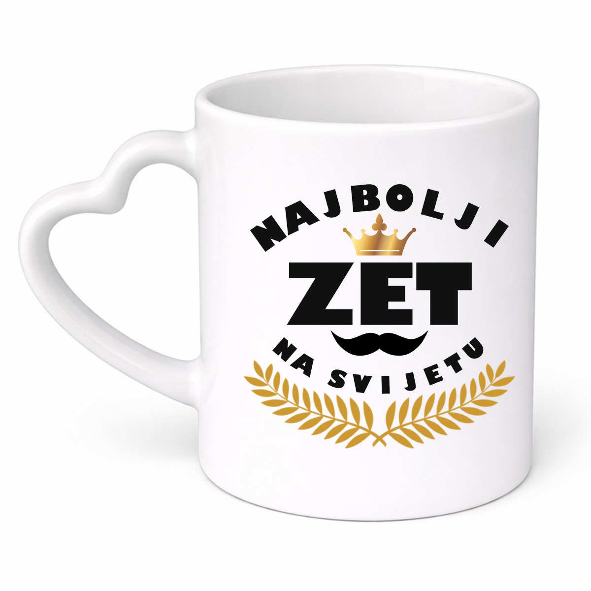 Najbolji zet na svijetu - Šolja srce – prikaz izdelka