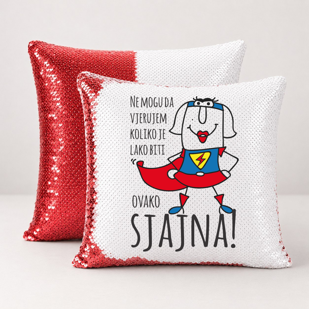 Ne mogu da vjerujem koliko je lako biti sjajna - Jastuk magični – prikaz proizvoda