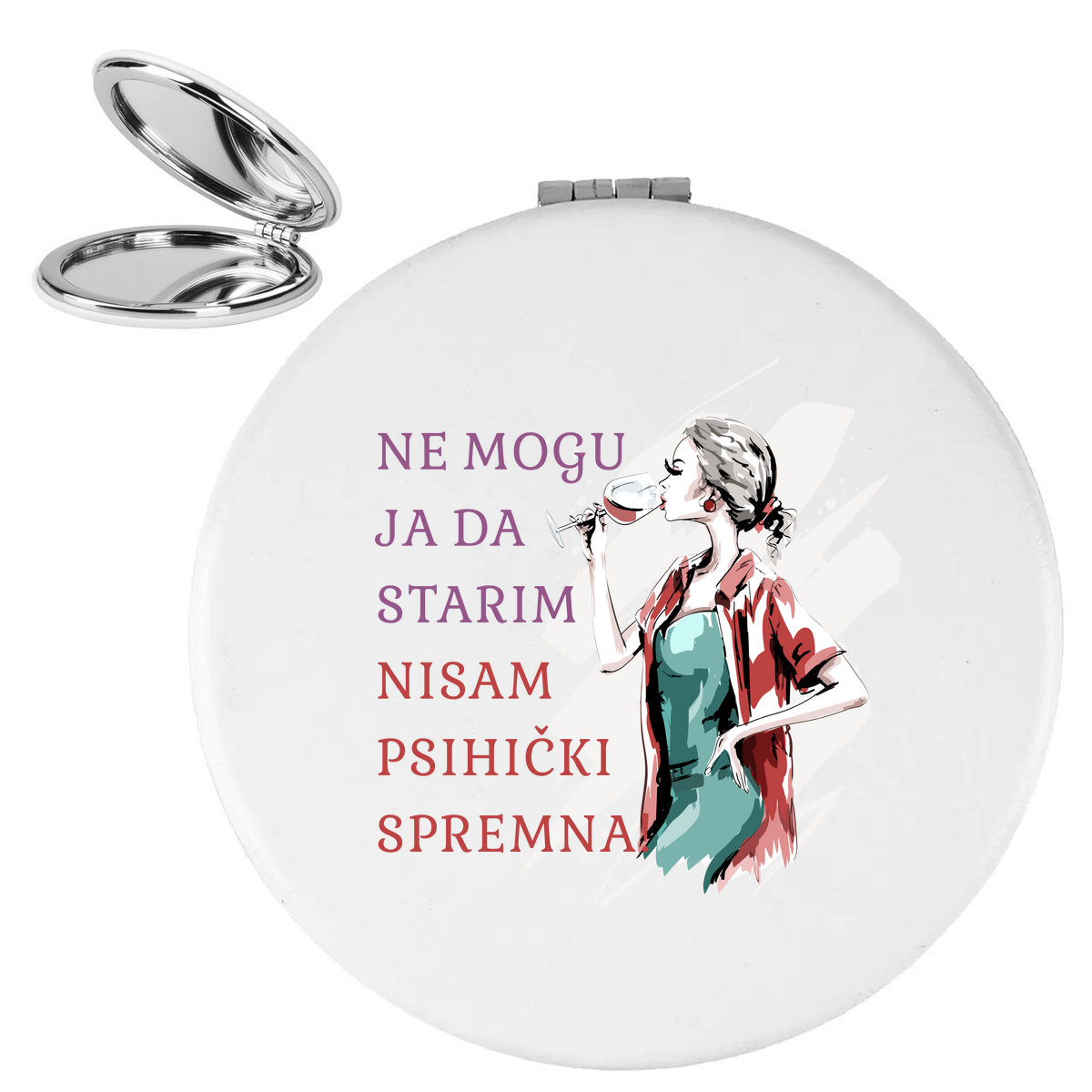 Ne mogu ja da starim nisam psihicki spremna - Ogledalce – prikaz izdelka