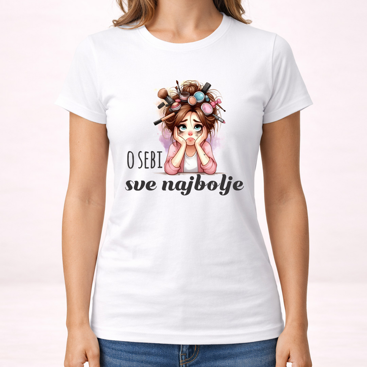 O sebi sve najbolje - Majica - Ženska – prikaz izdelka