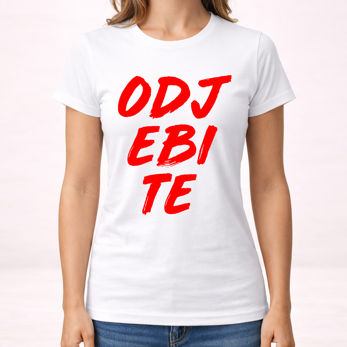 Odjebite - Majica - Ženska – prikaz izdelka