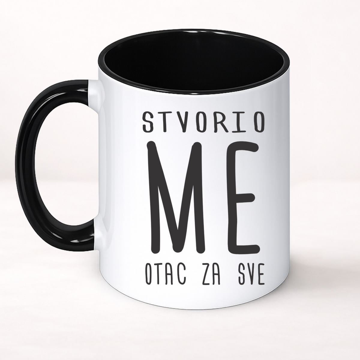 Stvorio me otac za sve - Šolja Classic – prikaz proizvoda