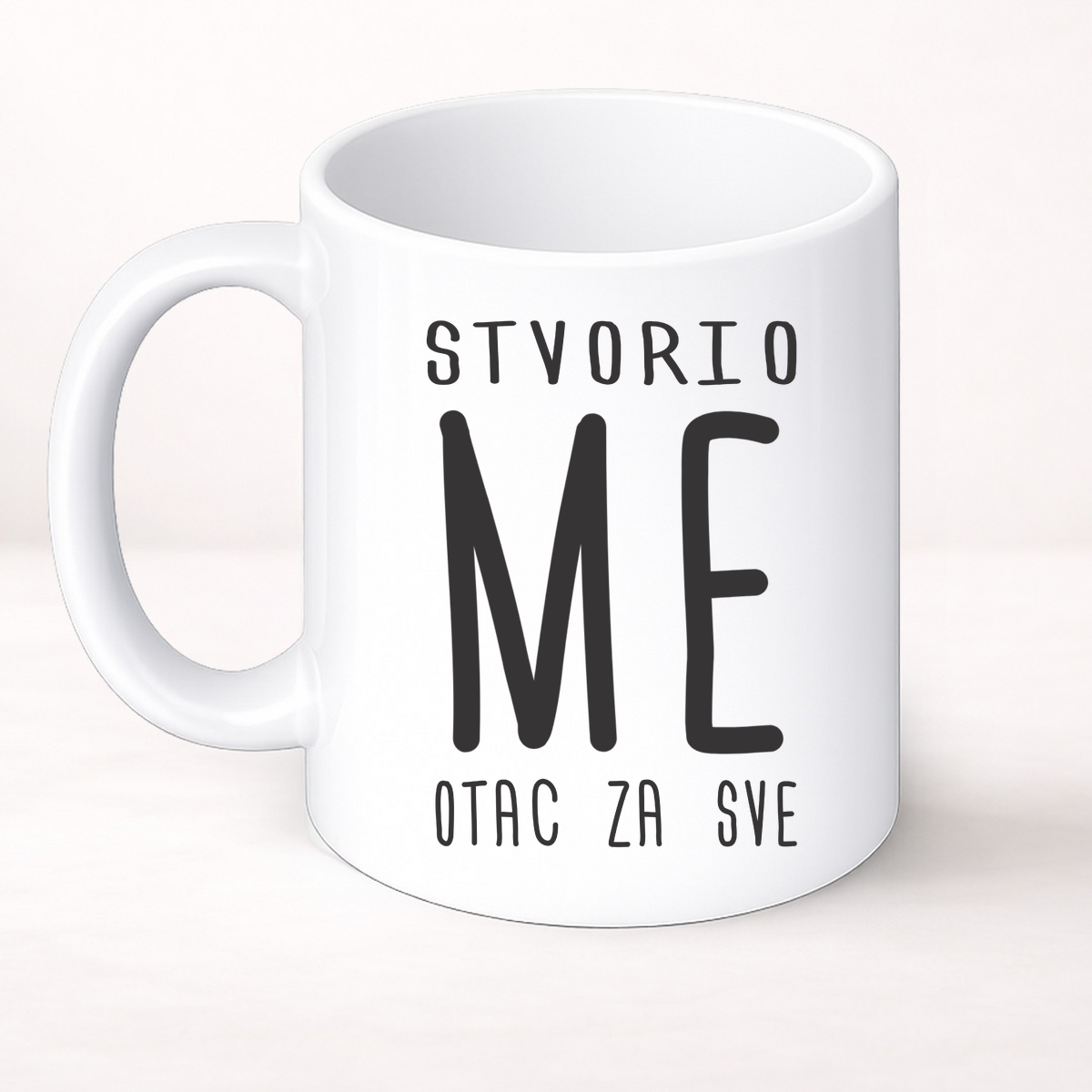 Stvorio me otac za sve - Šolja Classic – prikaz proizvoda
