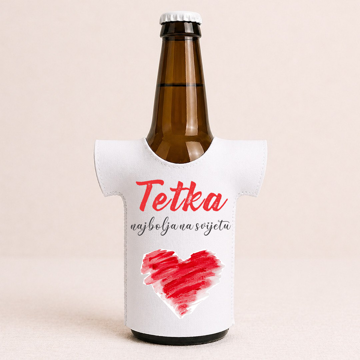 Tetka najbolja na svijetu 3 - Majica za flaše – prikaz proizvoda