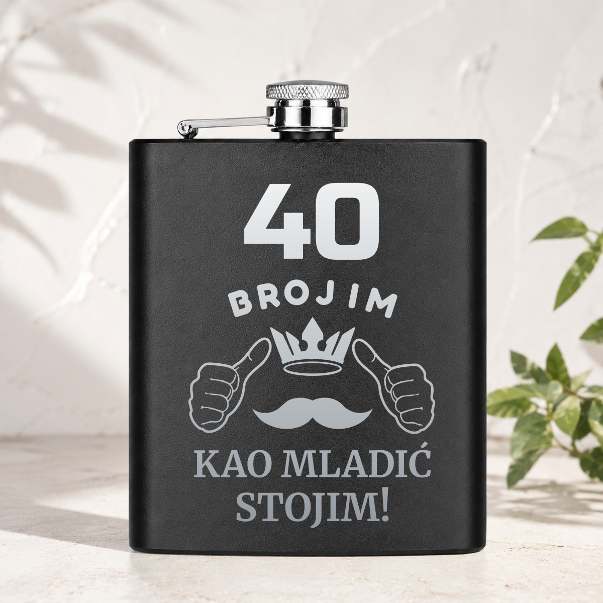 XX brojim kao mladić stojim - Pljoska – prikaz proizvoda