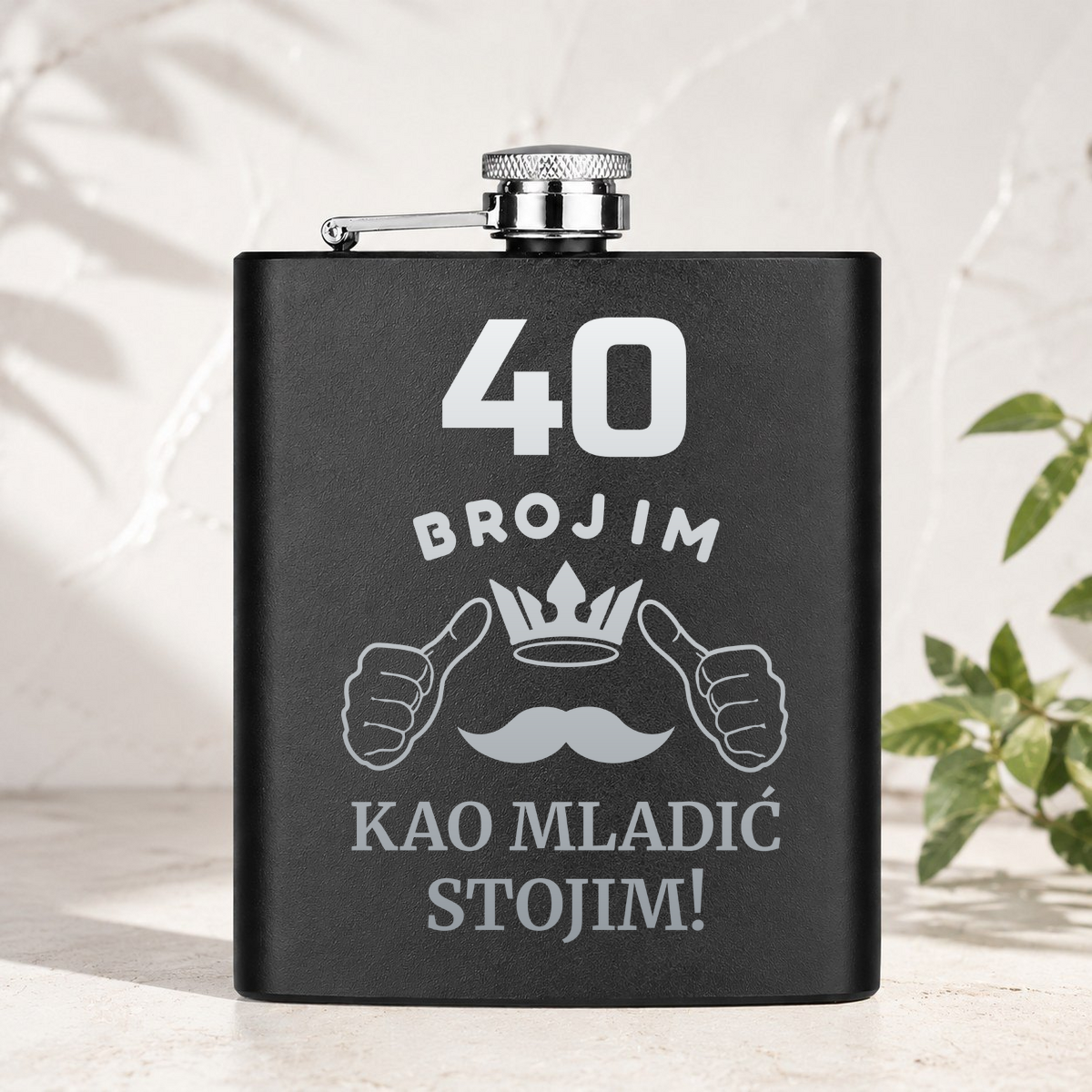 XX brojim kao mladić stojim - Pljoska – prikaz proizvoda
